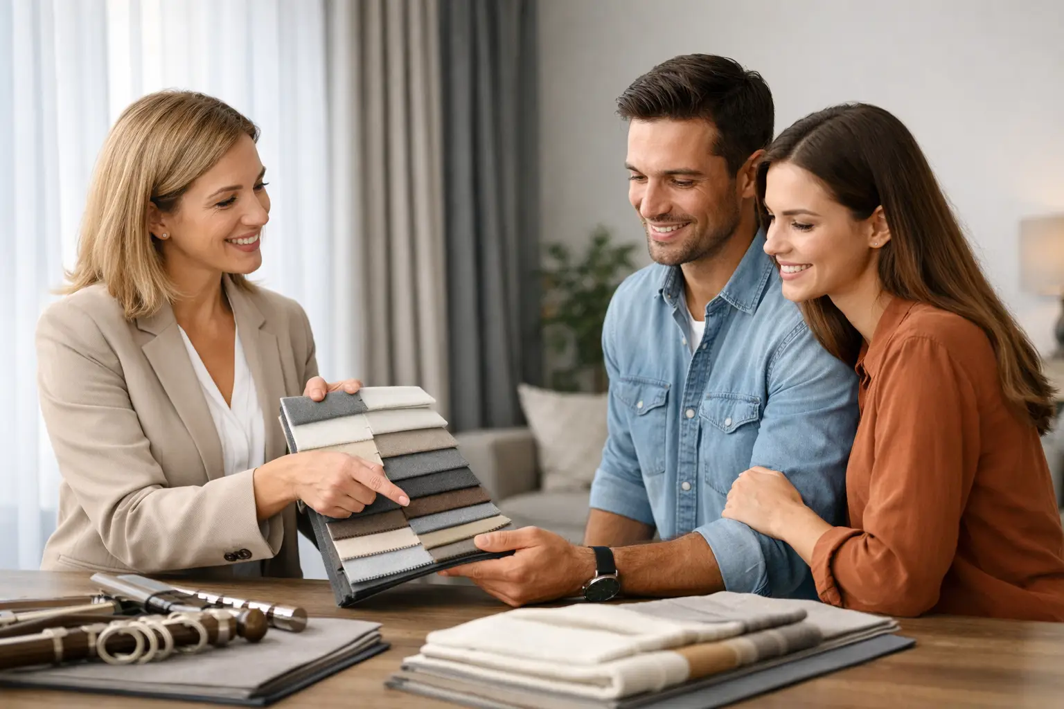 Como revender cortinas sob medida com segurança