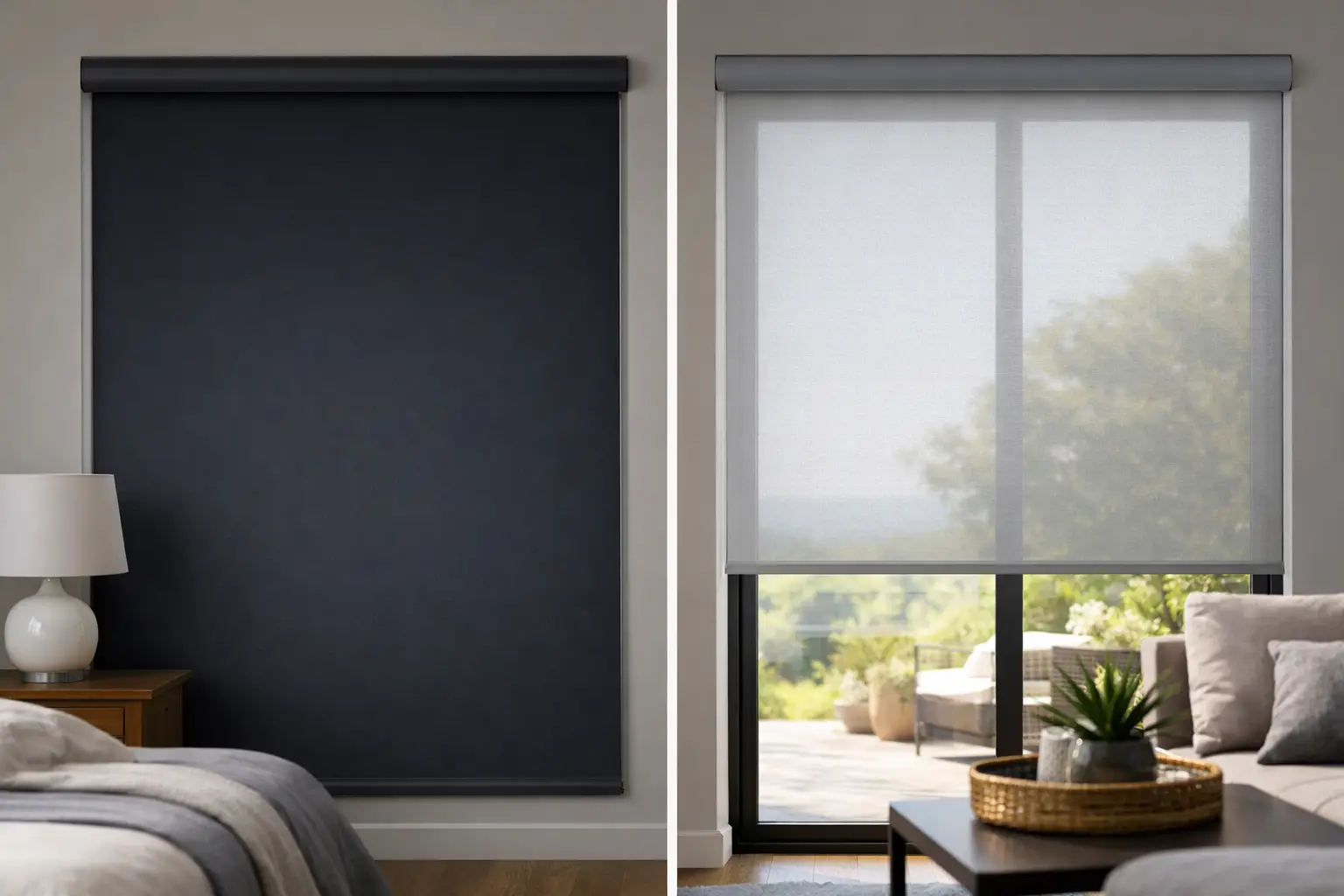 Persiana blackout ou tela solar para sua casa