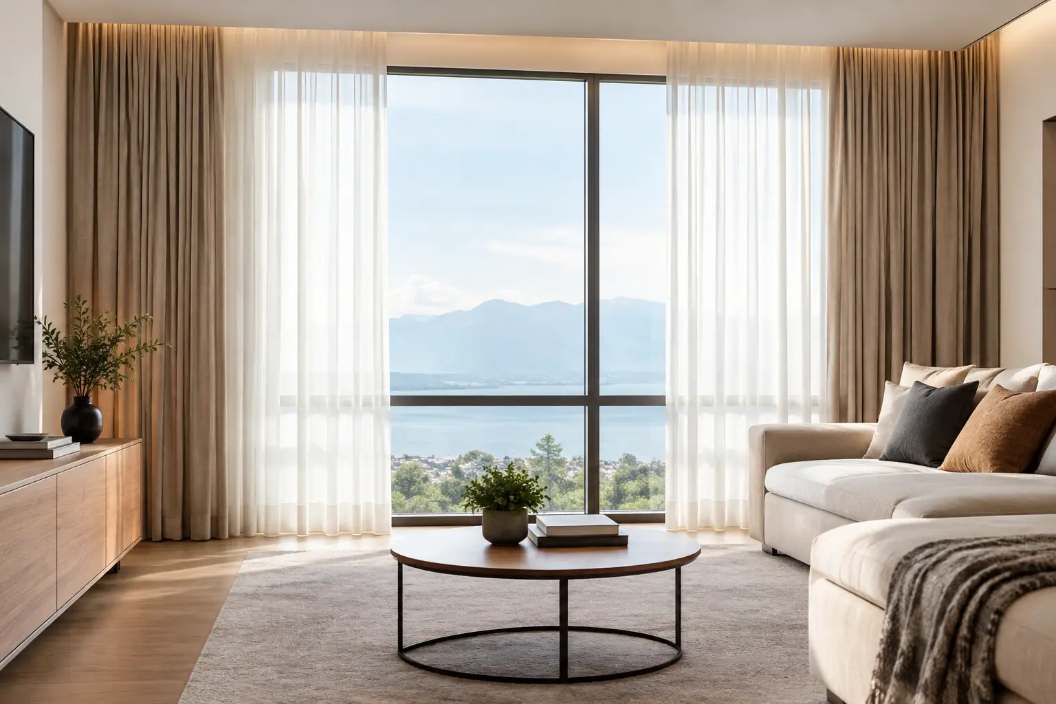 6 melhores cortinas para janelas grandes