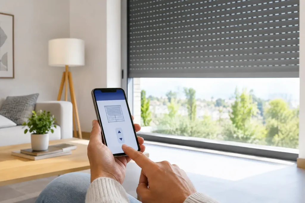 Como programar persianas automáticas em casa