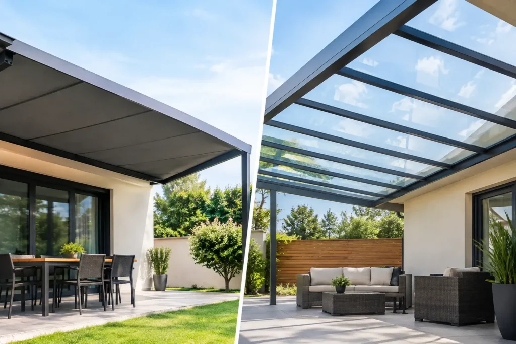 Toldo fixo versus policarbonato: qual é melhor?